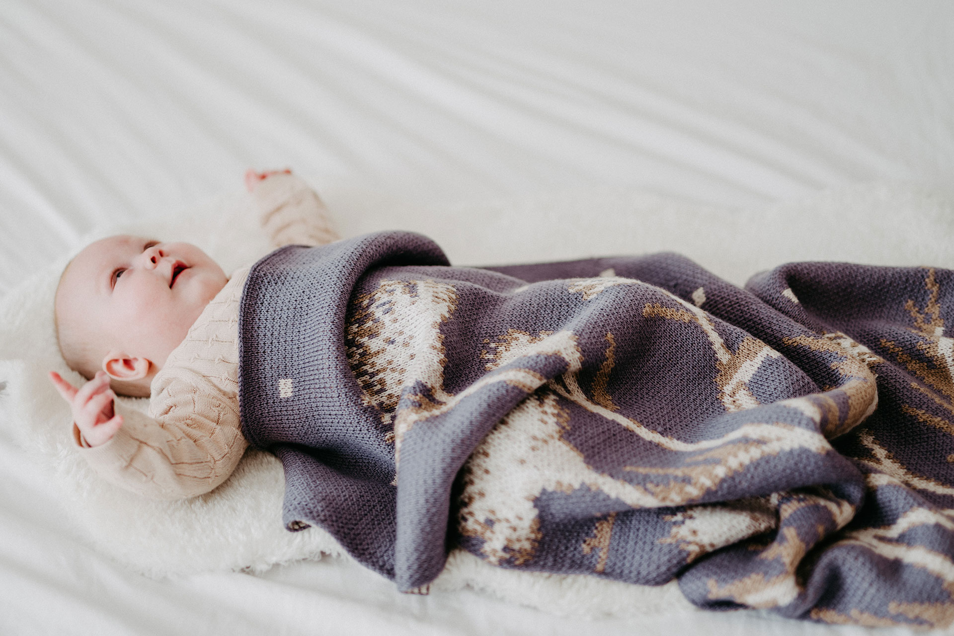 Babydecke Distel