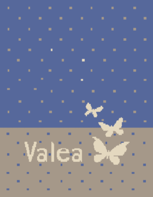 Butterfly - blau