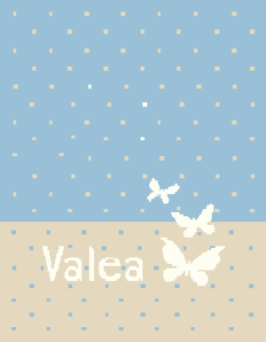 Butterfly - hellblau